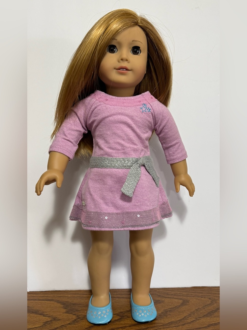 American Girl 18" Truly Me #35 Doll Light Skin Red (Auburn) Hair Brown Eyes